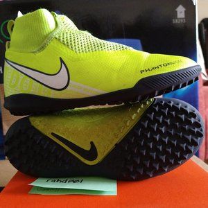 Nike Jr Phantom Vision Turf Cleats 1Y